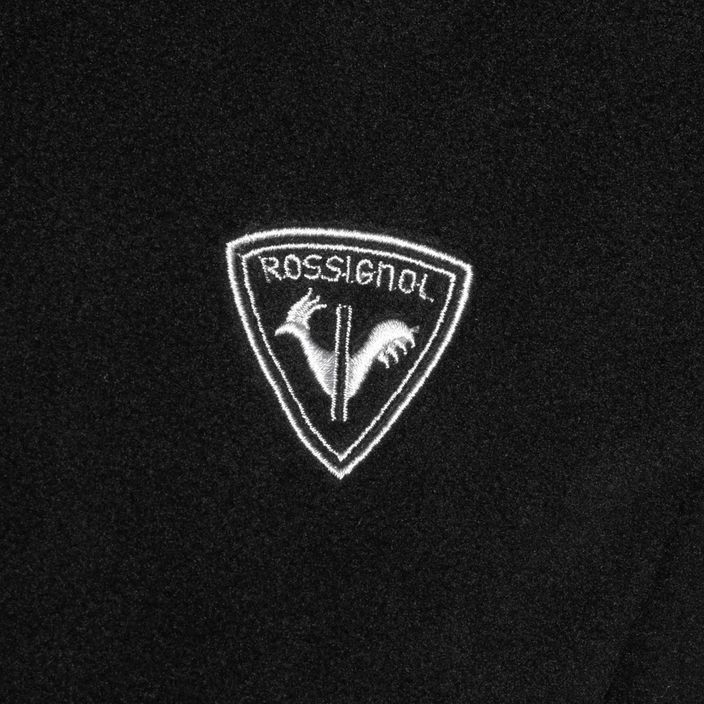 Rossignol Girl Fleece children's ski sweatshirt black 5