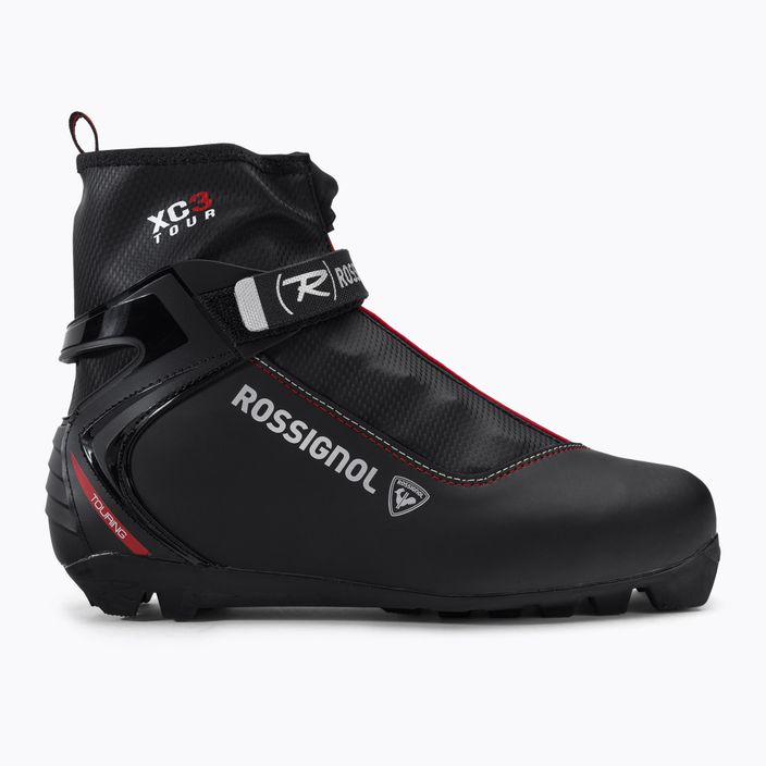 Men's cross-country ski boots Rossignol XC-3 black 2