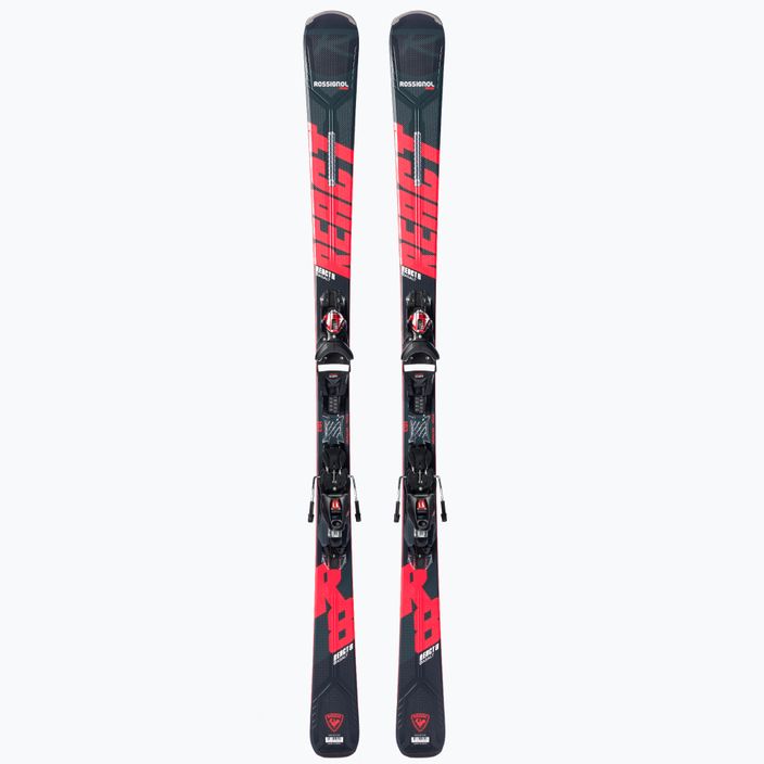 Downhill skis Rossignol React 8 HP + NX12