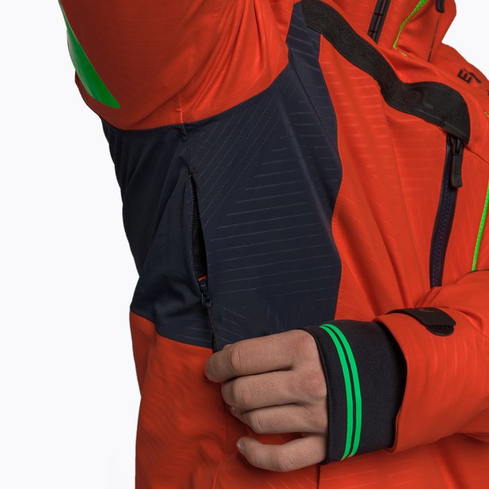 Men's ski jacket Rossignol Hero Aile Jkt neon red 11