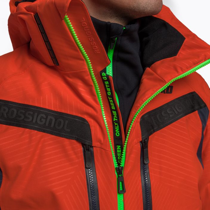 Men's ski jacket Rossignol Hero Aile Jkt neon red 13