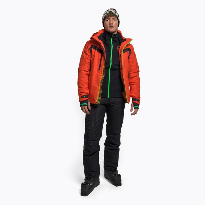 Men's ski jacket Rossignol Hero Aile Jkt neon red 2