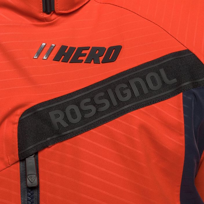 Men's ski jacket Rossignol Hero Aile Jkt neon red 9