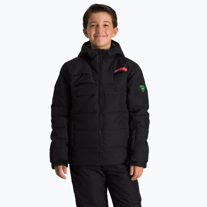Children's ski jacket Rossignol Boy Polydown Hero dark blue 8