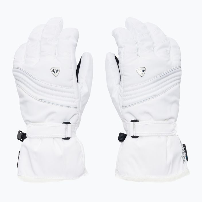 Women's ski gloves Rossignol Saphir Impr G white 3