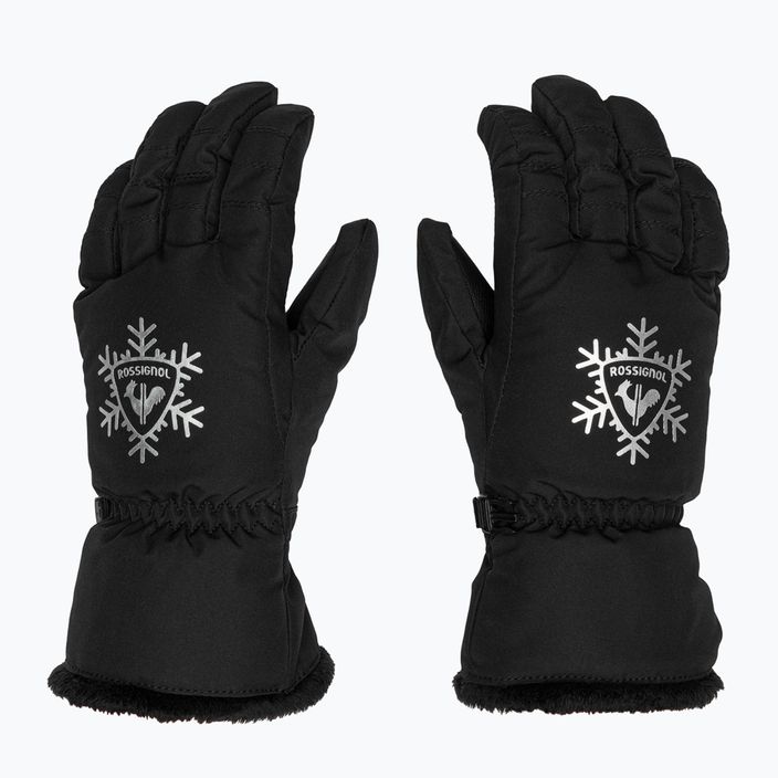 Women's ski gloves Rossignol Perfy G black 3
