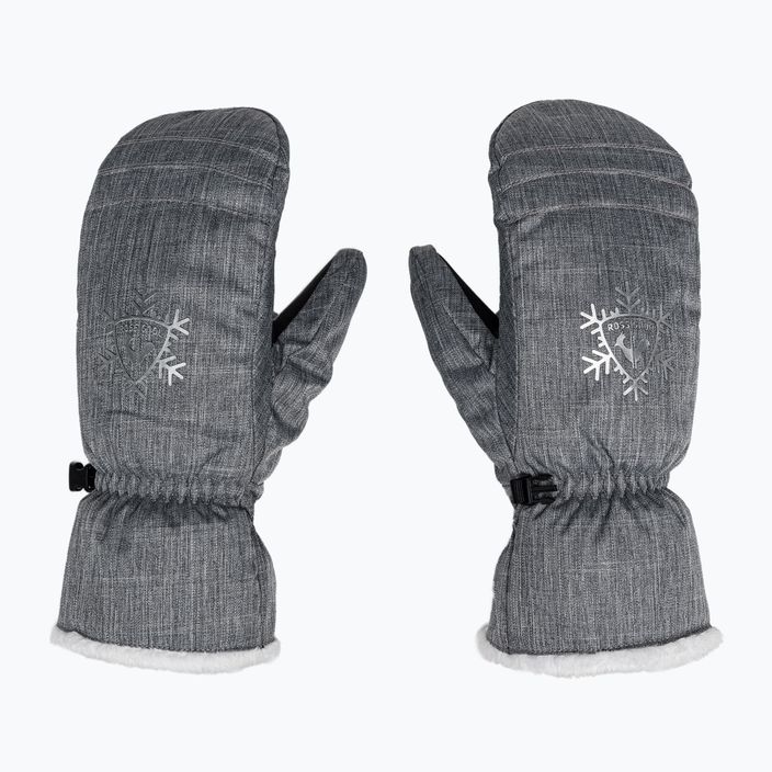 Women's ski gloves Rossignol Perfy M grey 3