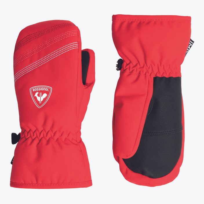 Children's ski gloves Rossignol Jr Popy Impr M red 6