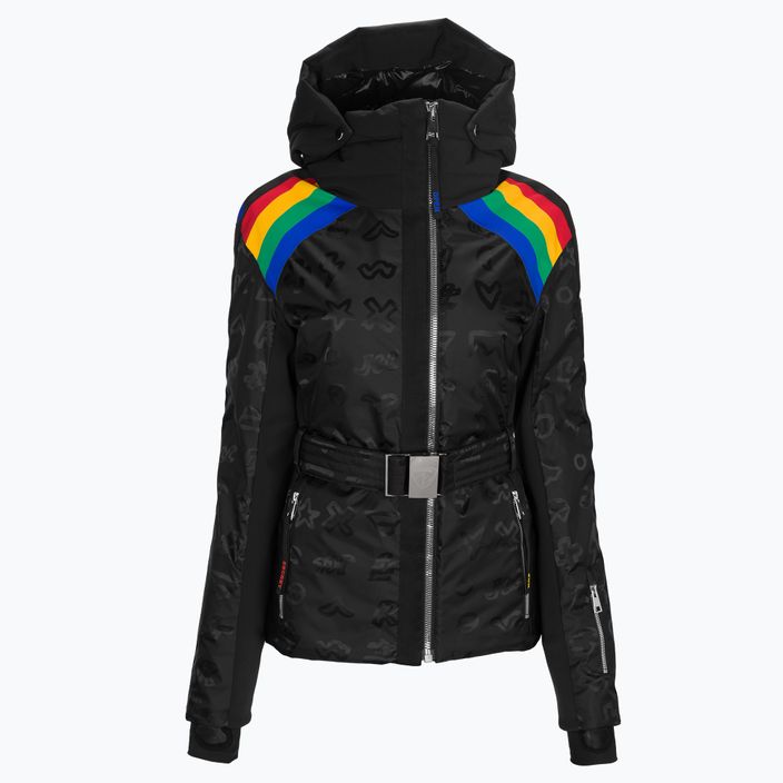 Women's ski jacket Rossignol W Rainbow black 10