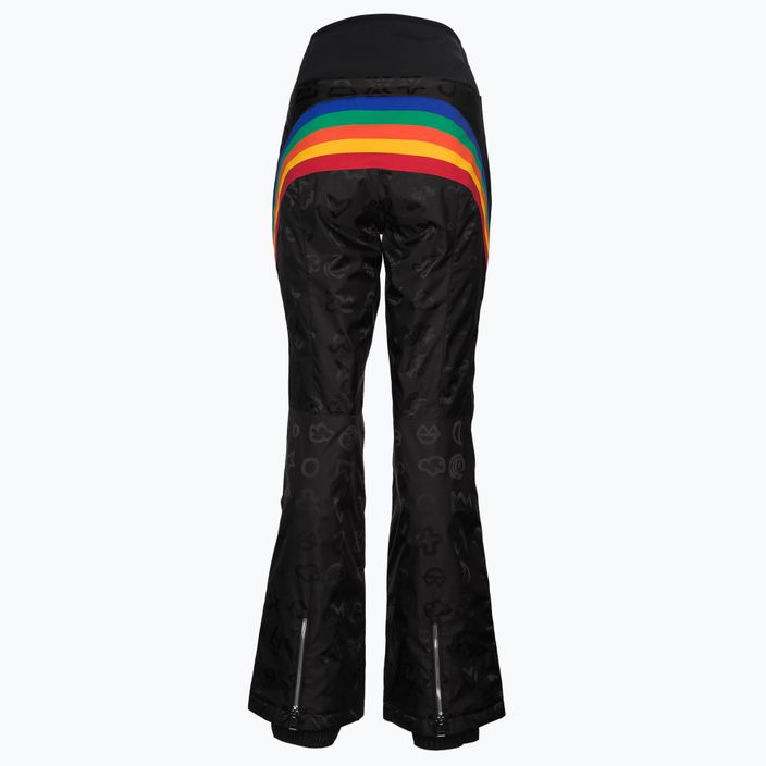Women's ski trousers Rossignol Rainbow black 10