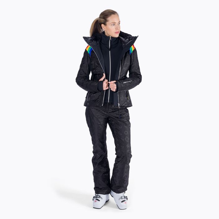 Women's ski trousers Rossignol Rainbow black 2