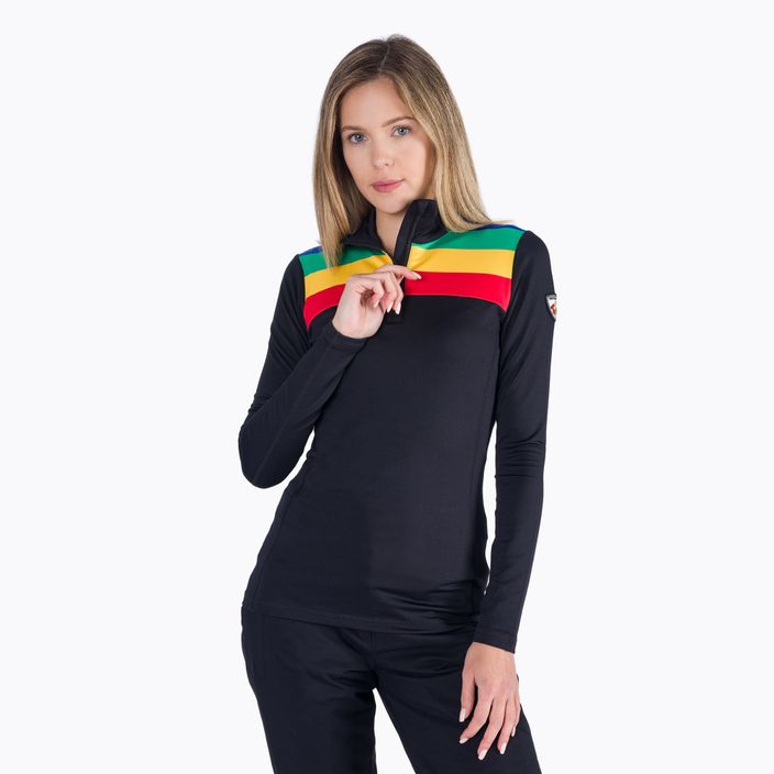 Women's ski sweatshirt Rossignol W Bessi black