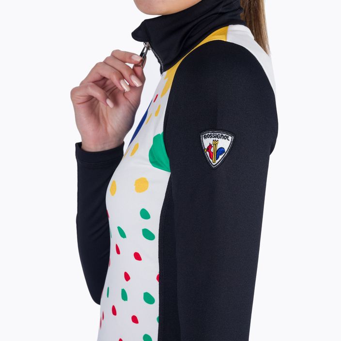 Women's ski sweatshirt Rossignol W Bessi rainbow 5