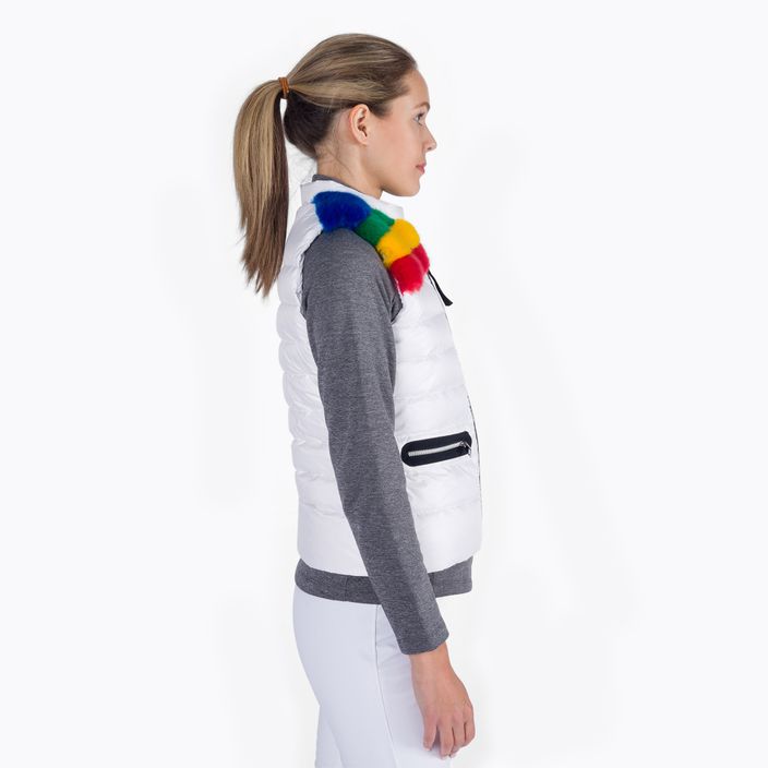 Women's sleeveless ski jacket Rossignol W Beam Light white 3