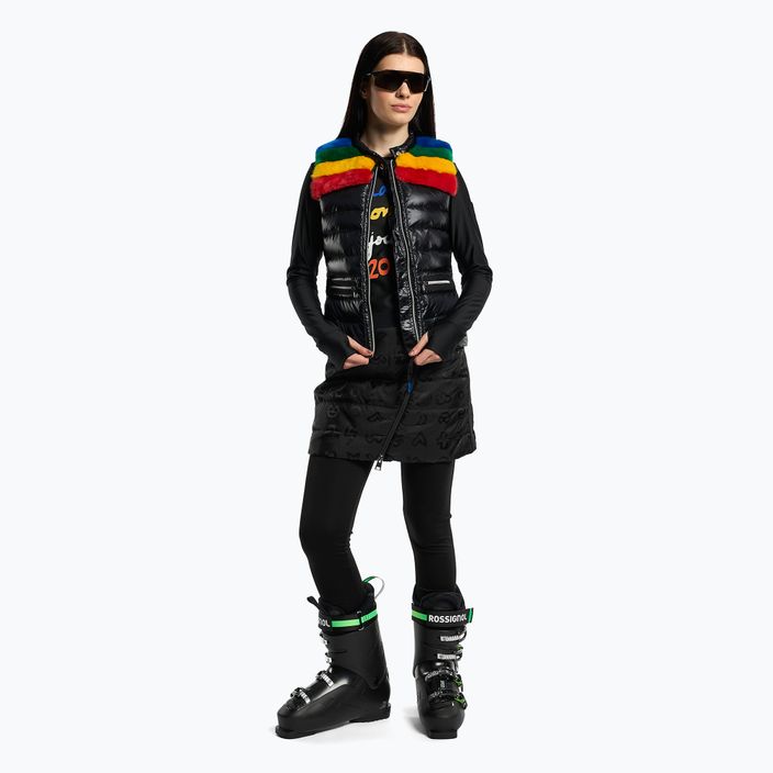 Women's sleeveless ski jacket Rossignol W Beam Light black 2