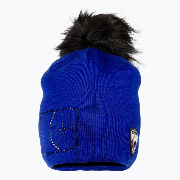Women's winter hat Rossignol L3 W Strassi blue 2