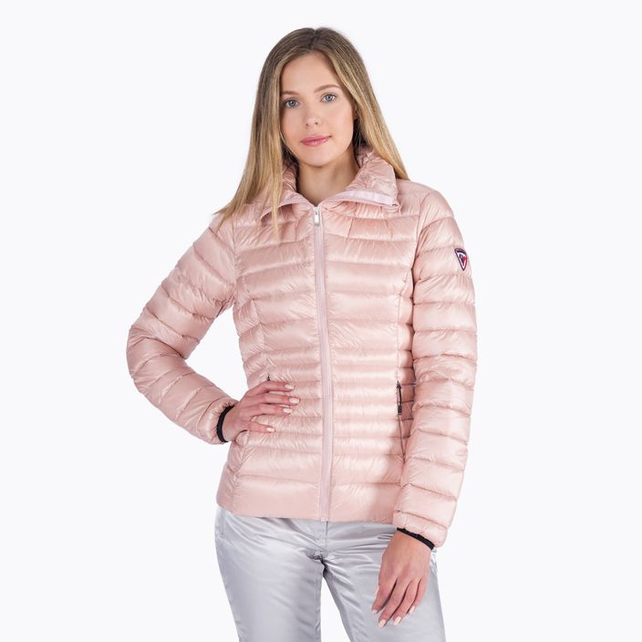 Women's ski jacket Rossignol W Classic Light powder pink