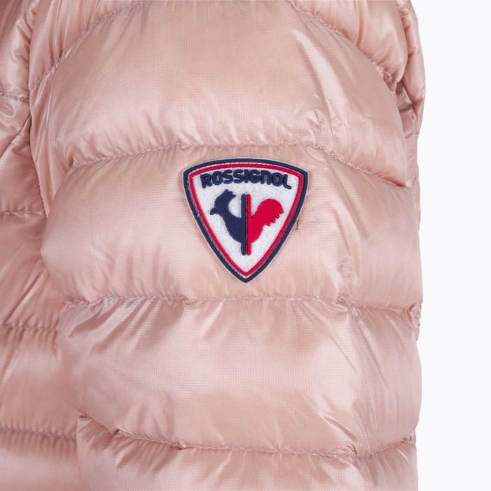 Women's ski jacket Rossignol W Classic Light powder pink 4