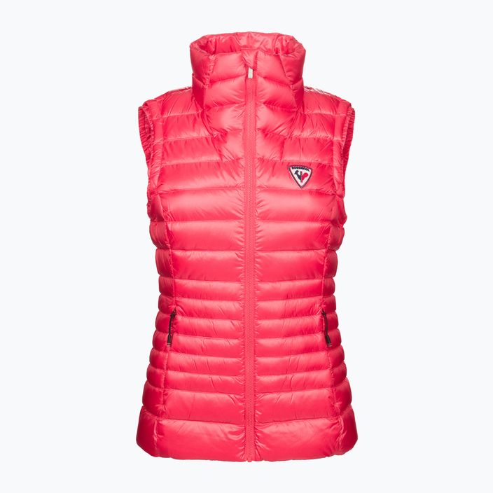 Women's sleeveless ski jacket Rossignol W Classic Light Vest corail 8