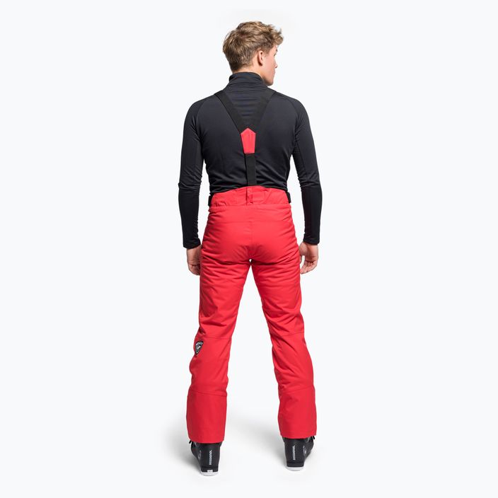 Men's ski trousers Rossignol Ski red 4