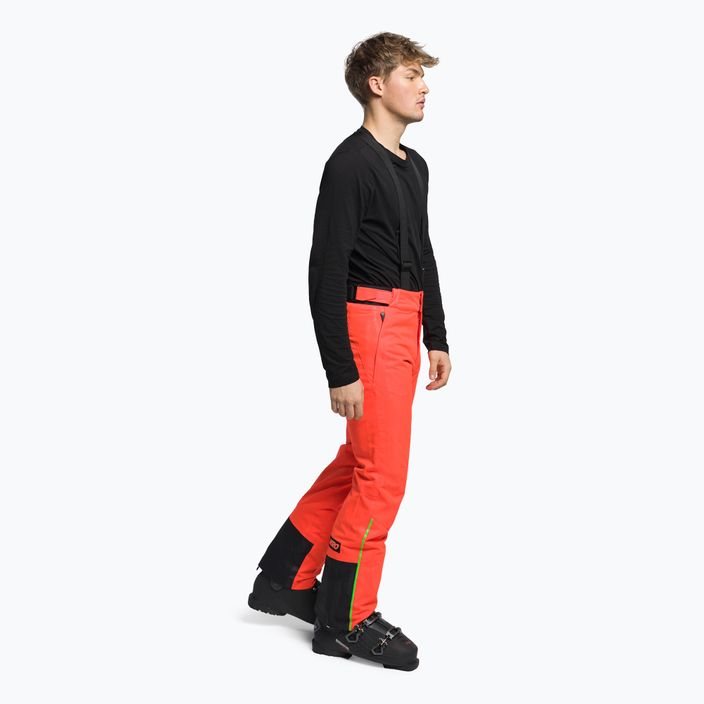 Men's ski trousers Rossignol Hero Ski neon red 3