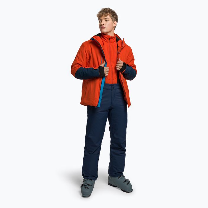 Men's ski jacket Rossignol Fonction oxy orange 2