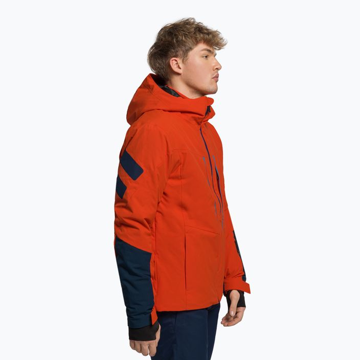 Men's ski jacket Rossignol Fonction oxy orange 3
