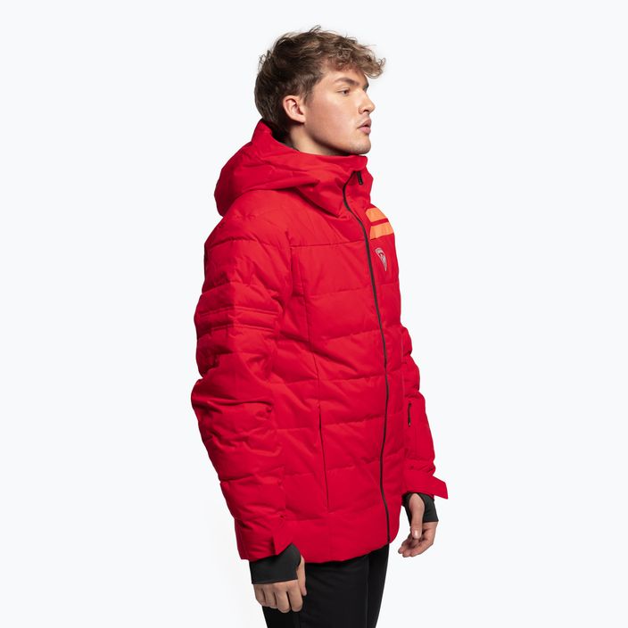 Men's ski jacket Rossignol Rapide sports red 3