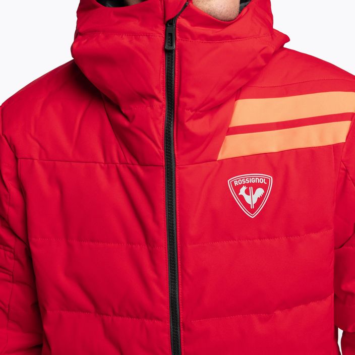 Men's ski jacket Rossignol Rapide sports red 6