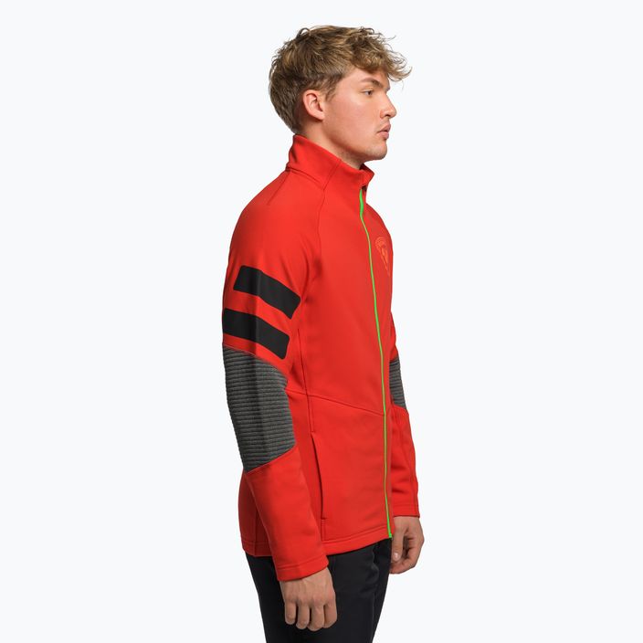 Men's ski sweatshirt Rossignol Hero Clim red 3
