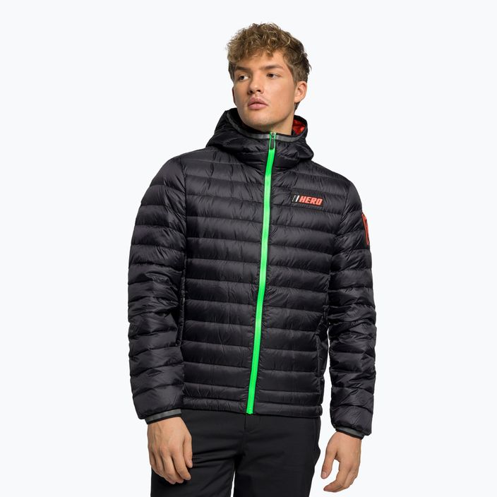 Men's ski jacket Rossignol Verglas Hero Hood black