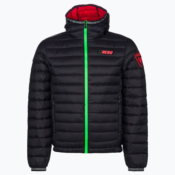 Men's ski jacket Rossignol Verglas Hero Hood black 11