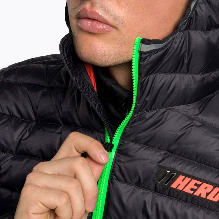 Men's ski jacket Rossignol Verglas Hero Hood black 9