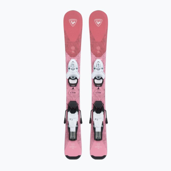 Children's downhill skis Rossignol Experience 80 W Pro + Kid4 pink