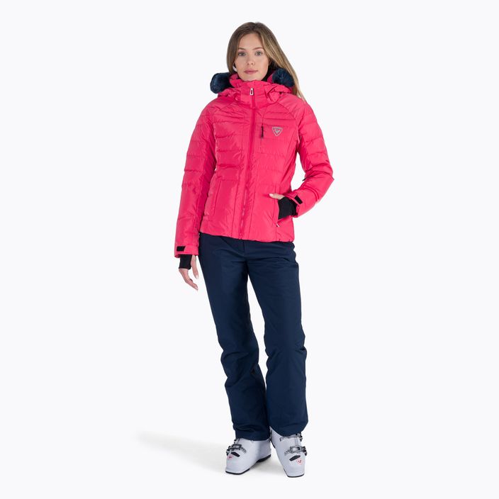Women's ski jacket Rossignol W Rapide Pearly paradise pink 9