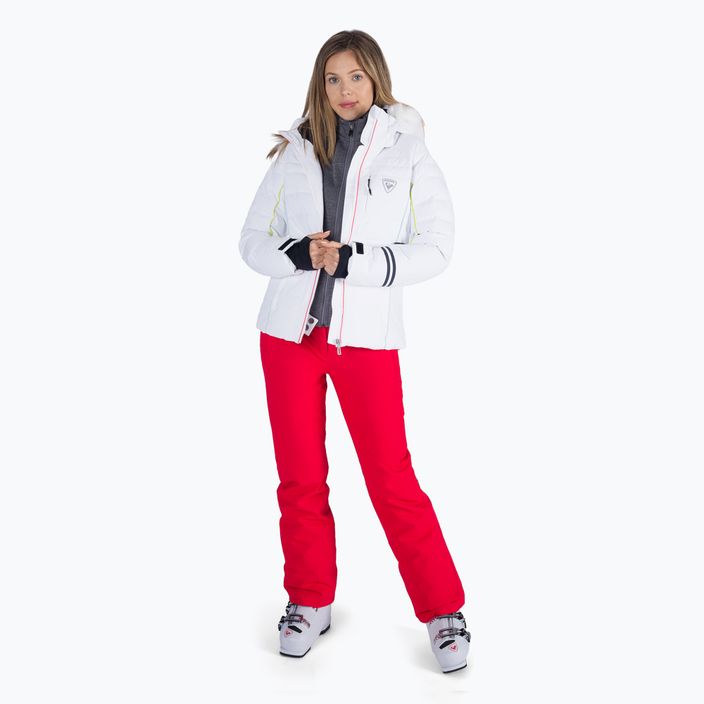 Women's ski jacket Rossignol W Rapide XP white 8