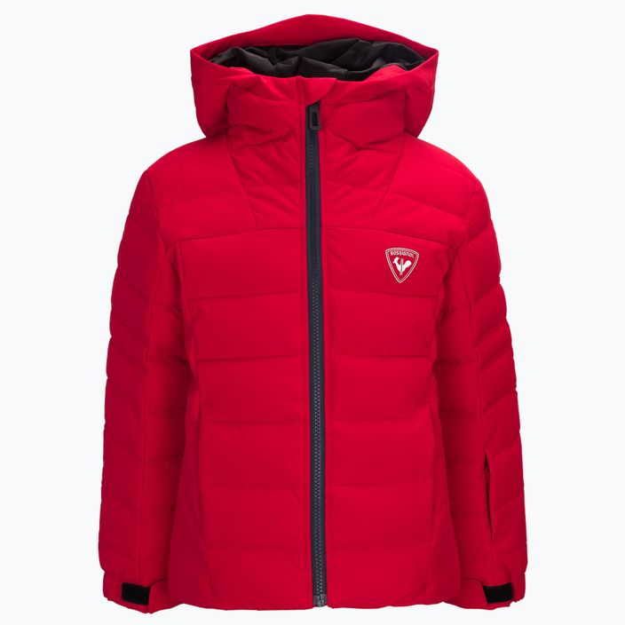 Children's ski jacket Rossignol Rapide red