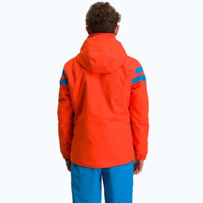 Children's ski jacket Rossignol Ski oxy orange 3