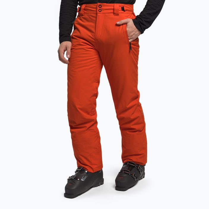 Men's ski trousers Rossignol Rapide oxy orange