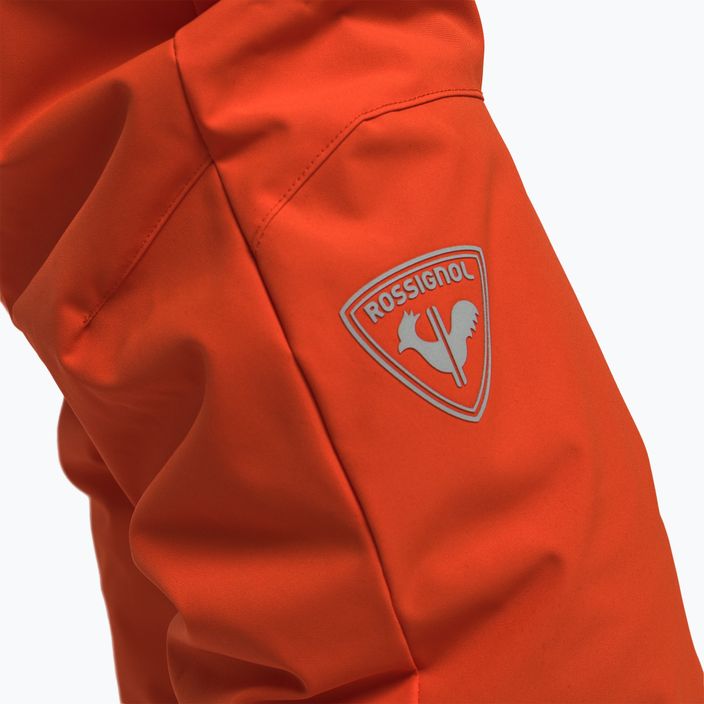 Men's ski trousers Rossignol Rapide oxy orange 5