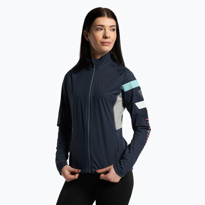 Women's cross-country ski jacket Rossignol Poursuite navy