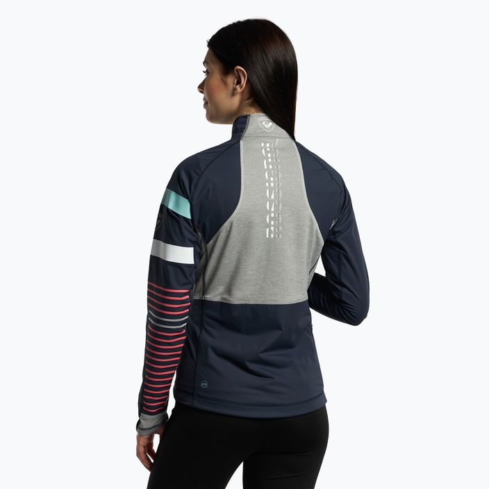 Women's cross-country ski jacket Rossignol Poursuite navy 3