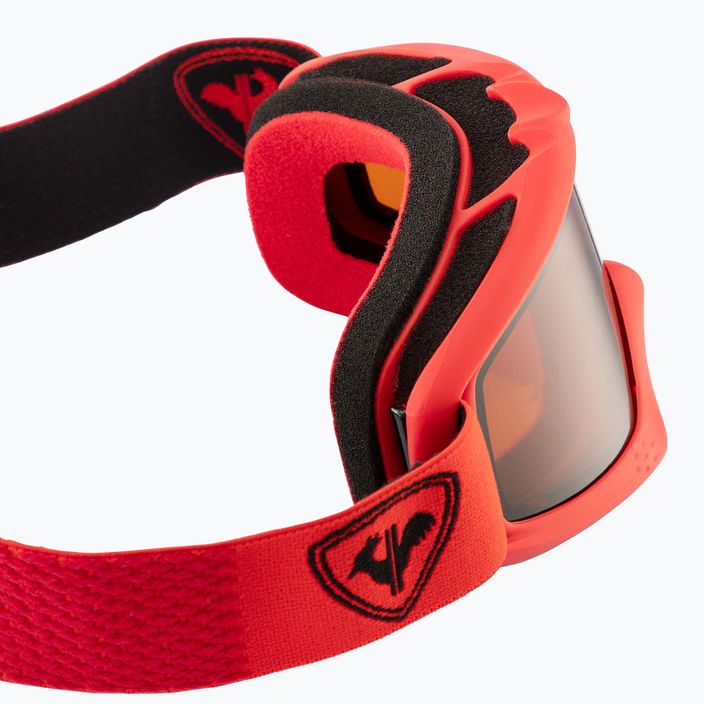 Rossignol Raffish red/orange children's ski goggles 3