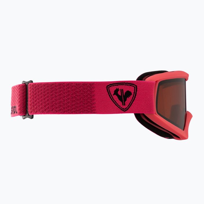 Rossignol Raffish pink/orange children's ski goggles 2