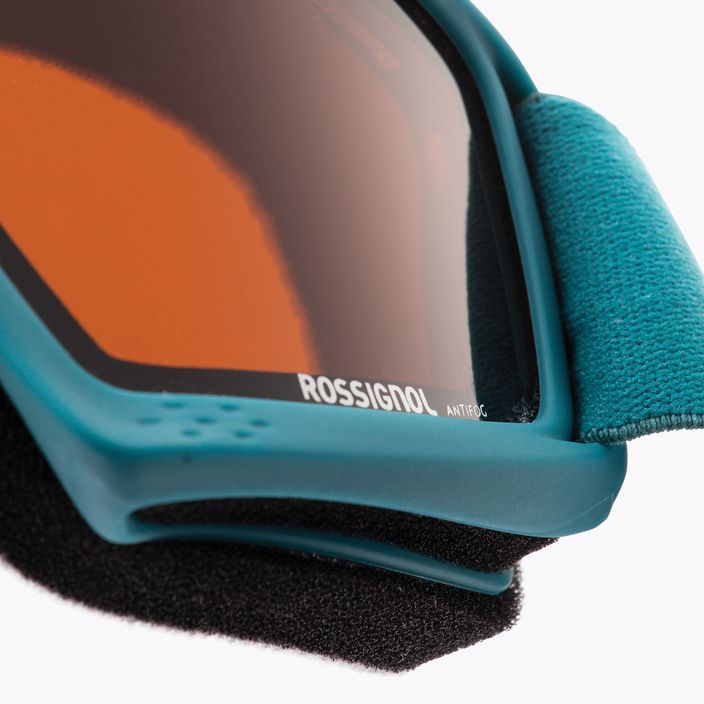 Rossignol Raffish blue/orange children's ski goggles 4