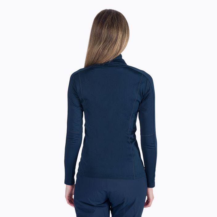 Ladies' thermal sweatshirt Rossignol Classique 1/2 Zip navy 3