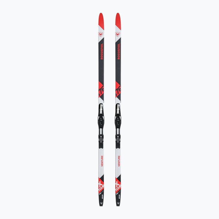Men's cross-country skis Rossignol X-Tour Venture WL 52 + Tour SI red/white