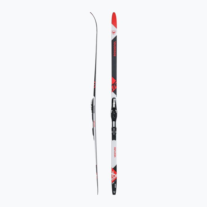 Men's cross-country skis Rossignol X-Tour Venture WL 52 + Tour SI red/white 2