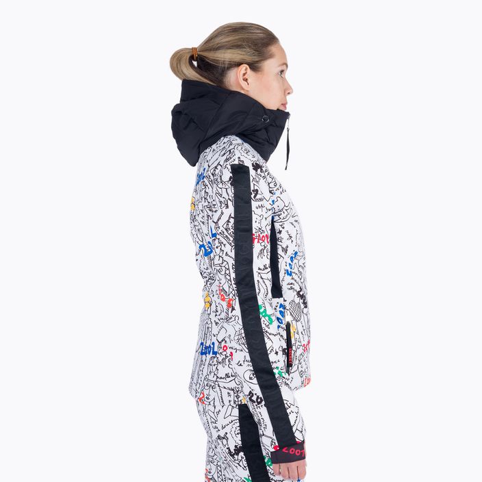 Women's ski jacket Rossignol Eco-Logic Ski white 3