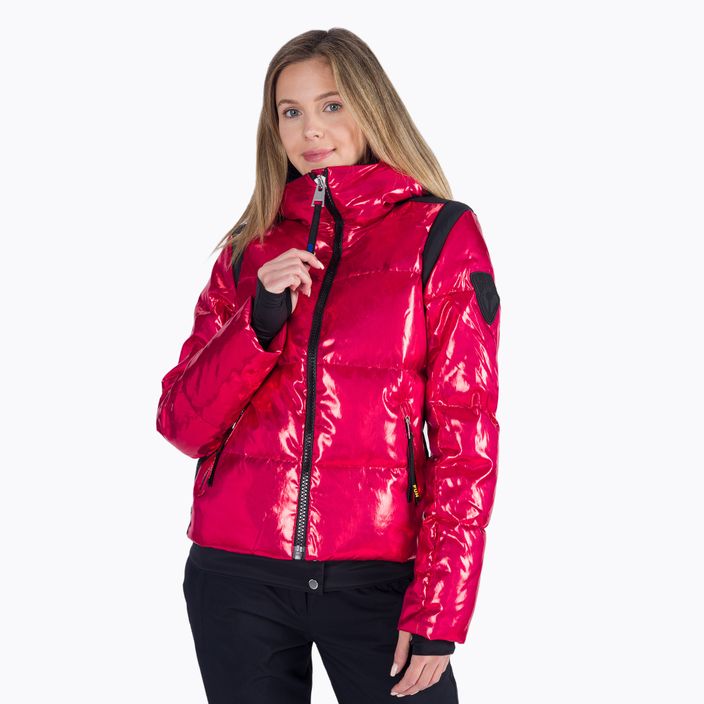 Women's ski jacket Rossignol Cosmic Down red